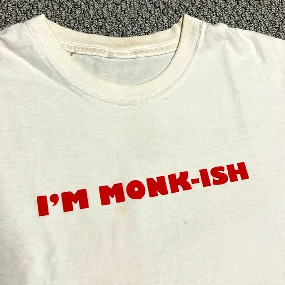 2000’s Monk Promo Vintage T-Shirt - Picture 2 of 4